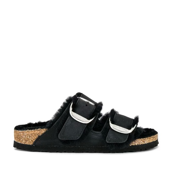 Birkenstock Arizona Big buckle shearling slide - Picture 4 of 7